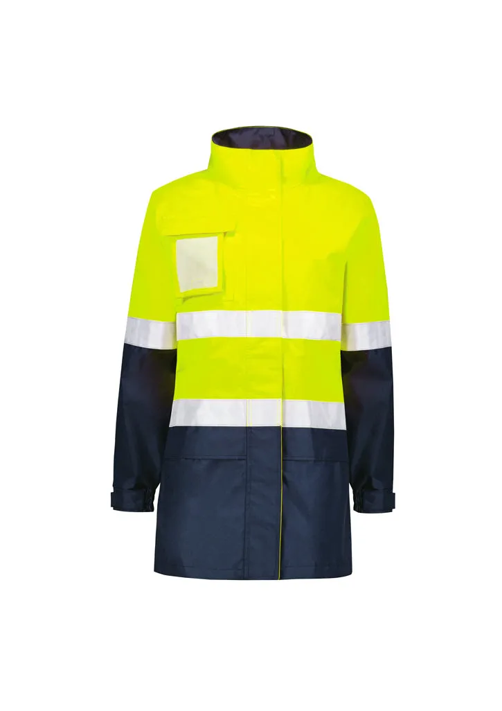 Syzmik Womens Hi Vis Ultralite Waterproof Jacket (ZJ757)