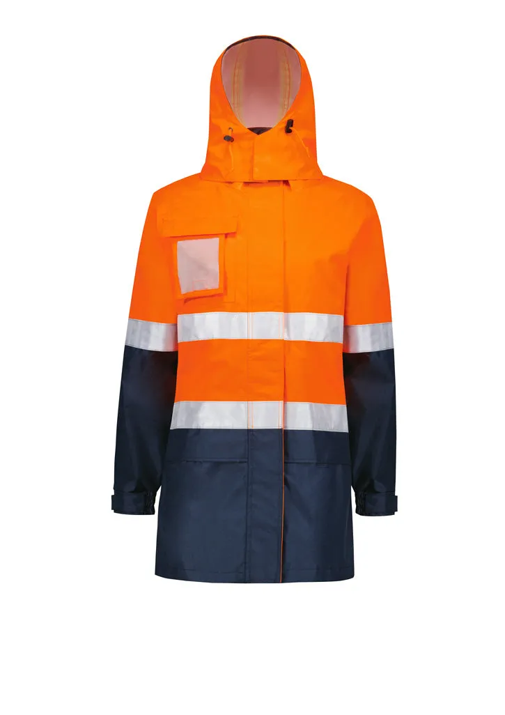 Syzmik Womens Hi Vis Ultralite Waterproof Jacket (ZJ757)