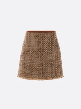 Tweed Miniskirt