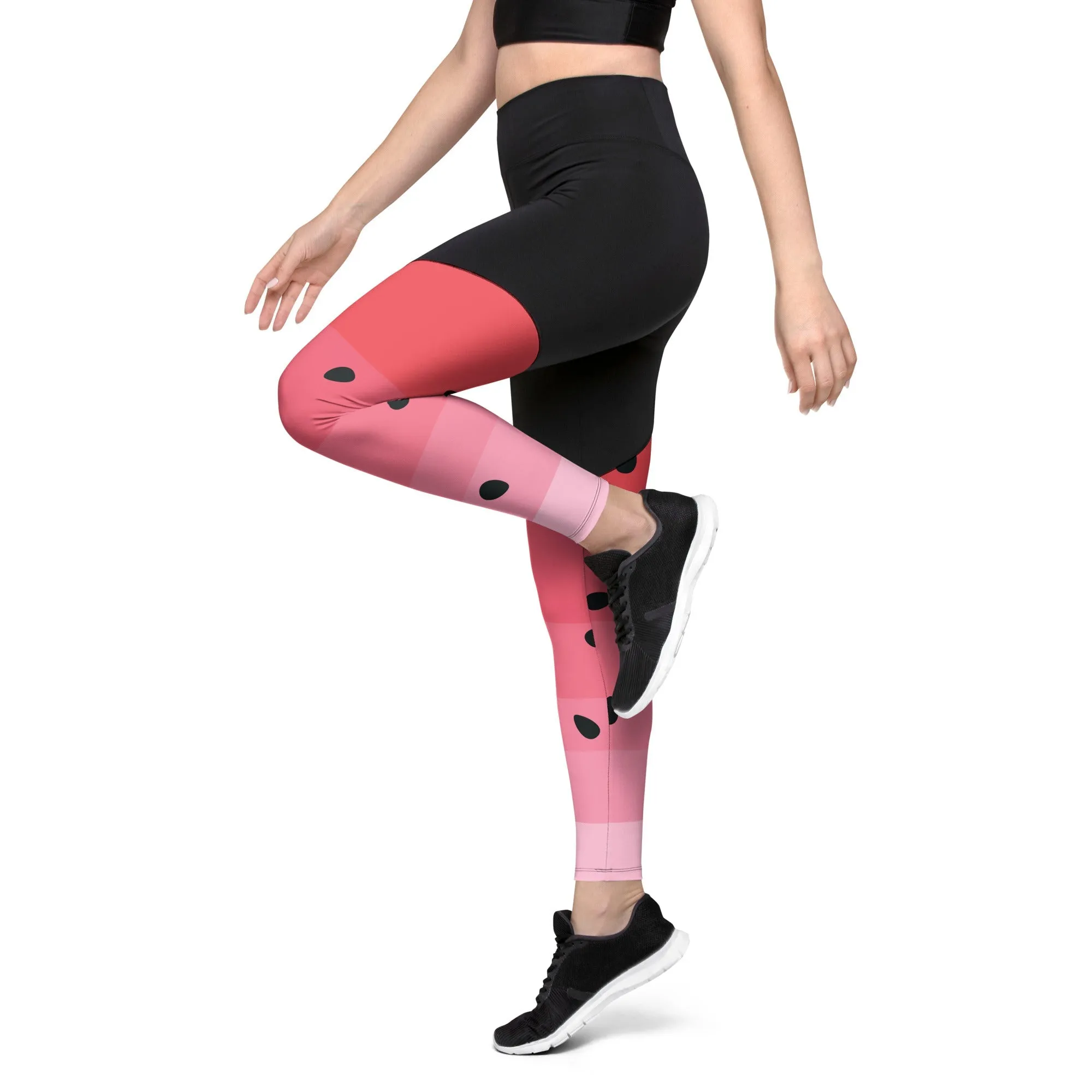 Watermelon Compression Leggings