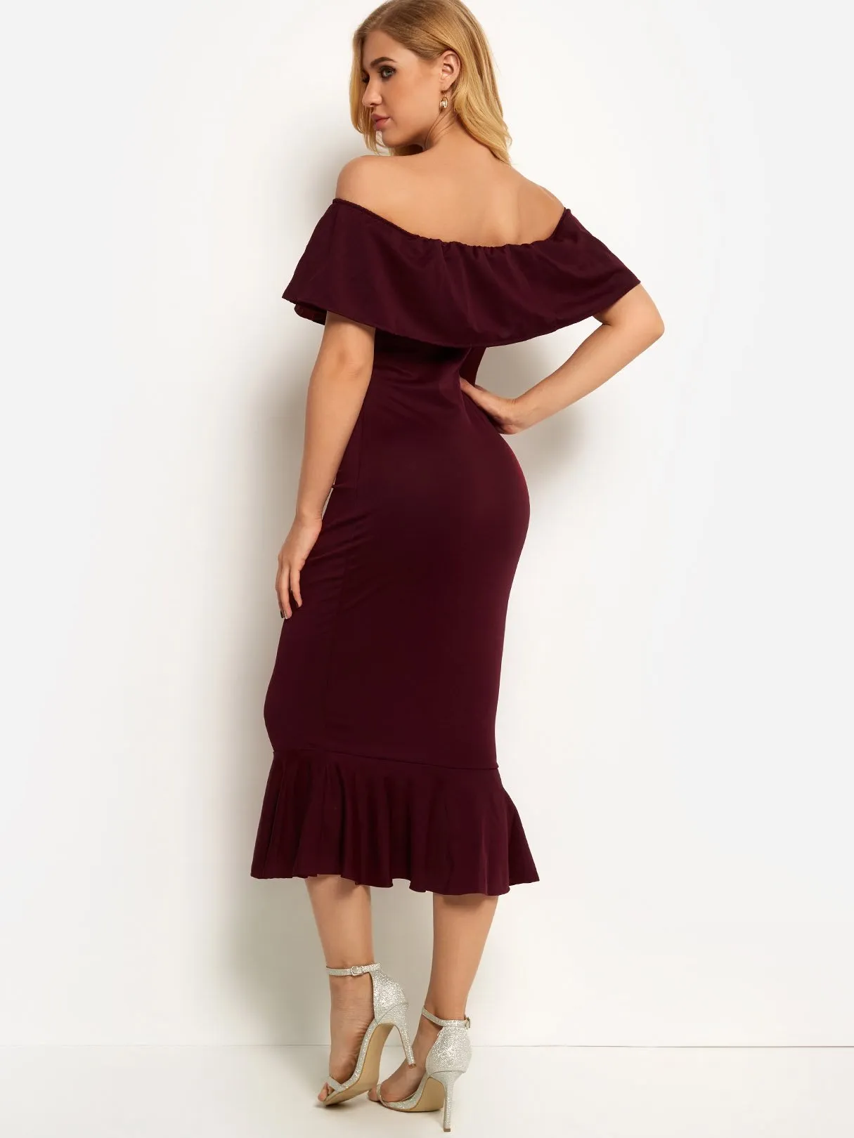 Wholesale Off Shoulder Short Sleeve Dresses