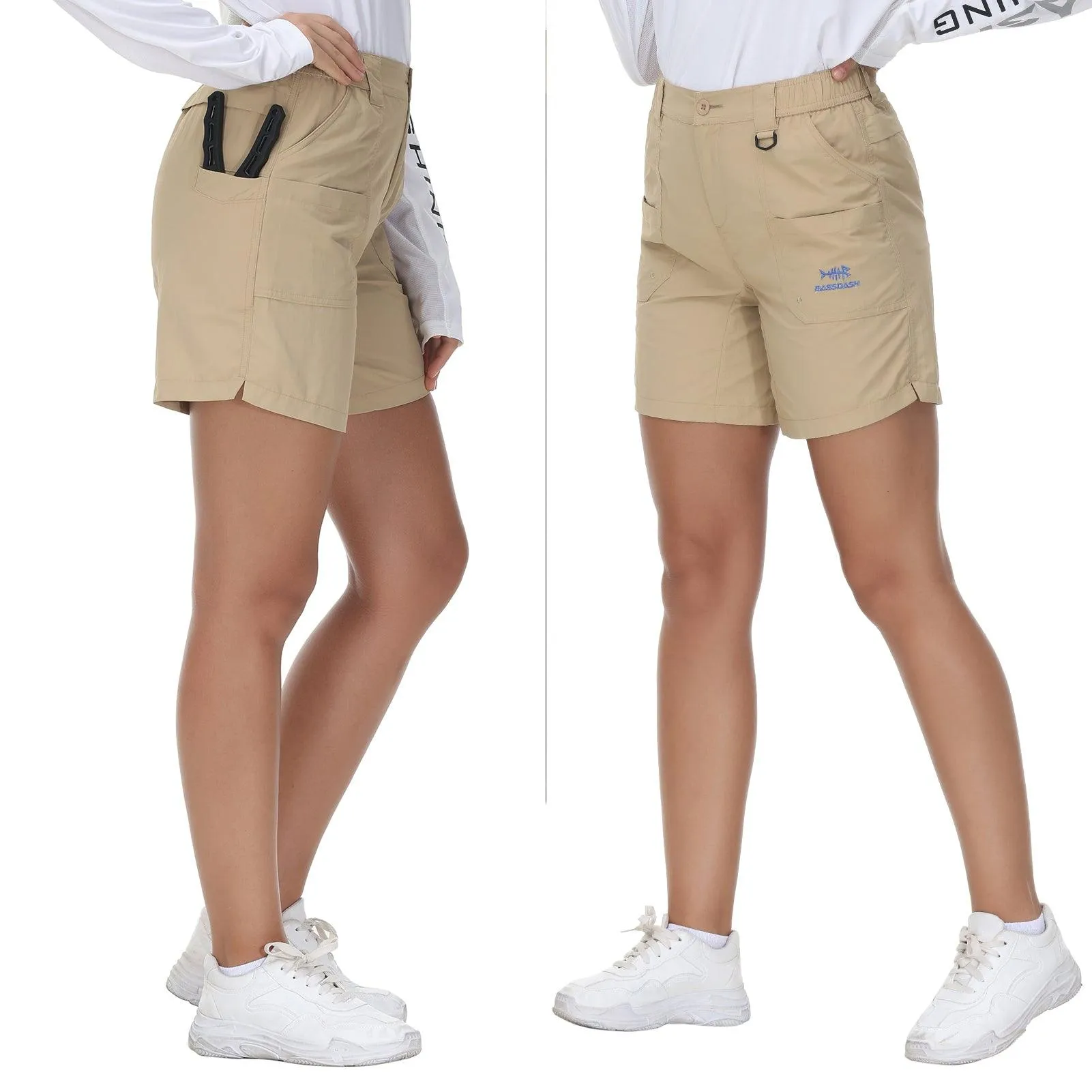 Women's UPF 50  Quick Dry Fishing Shorts FP03W