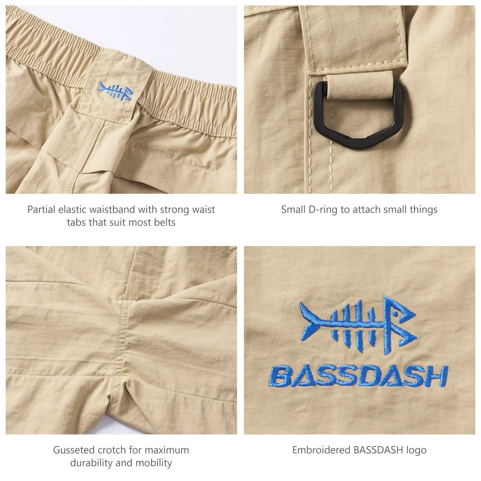 Women's UPF 50  Quick Dry Fishing Shorts FP03W