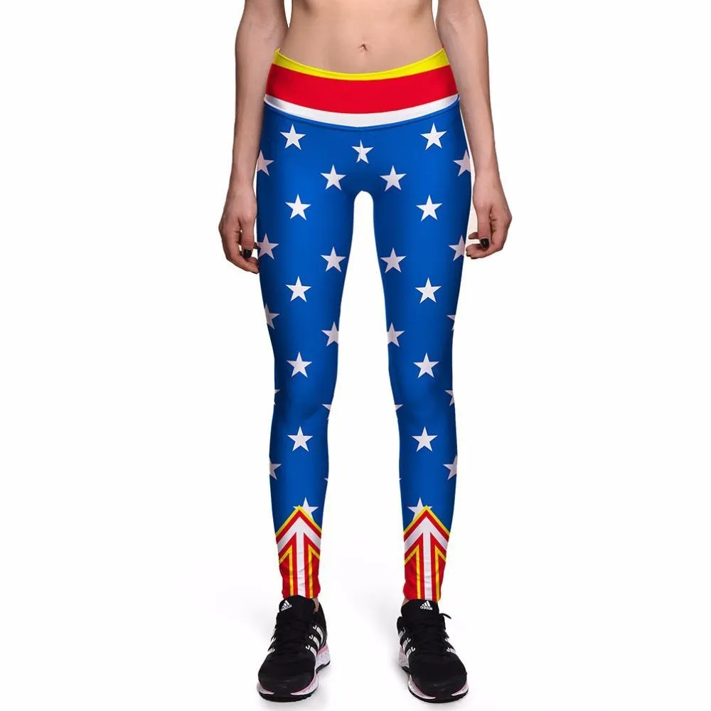 WONDER WOMAN Compression Leggings