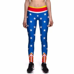 WONDER WOMAN Compression Leggings