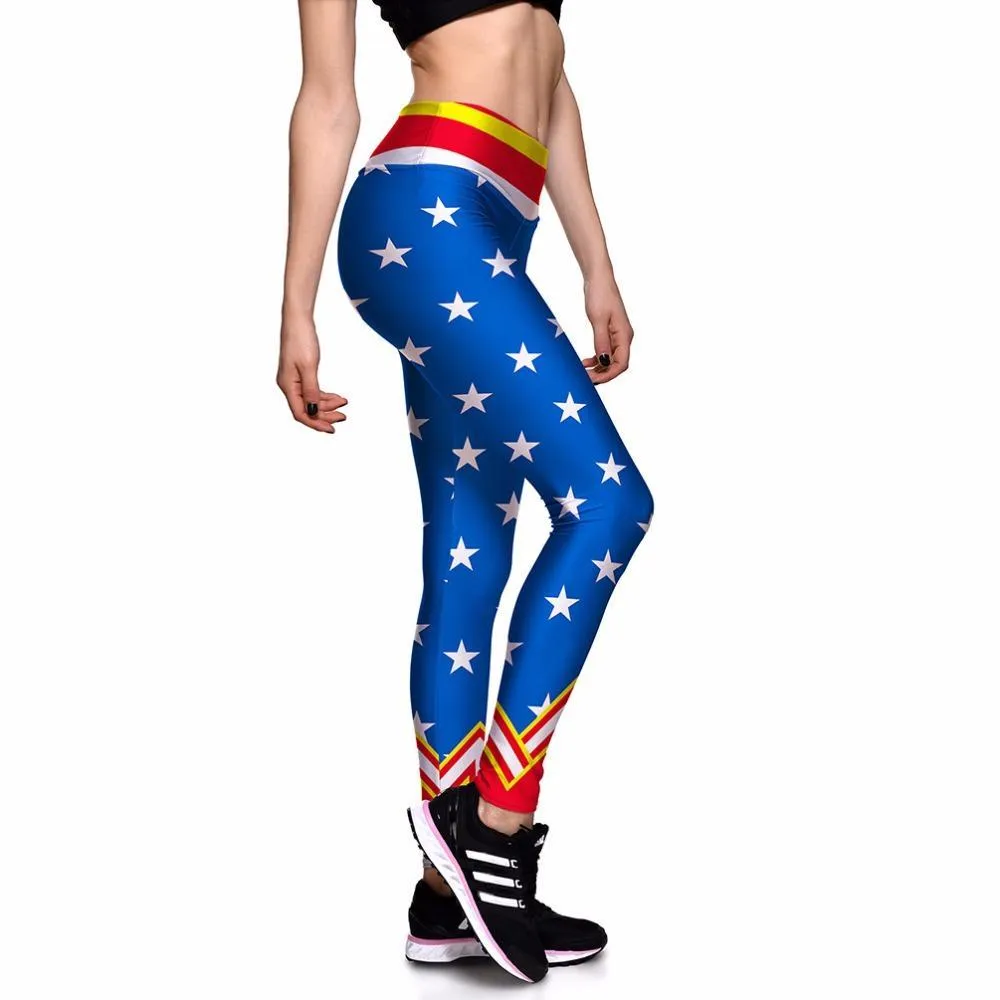 WONDER WOMAN Compression Leggings