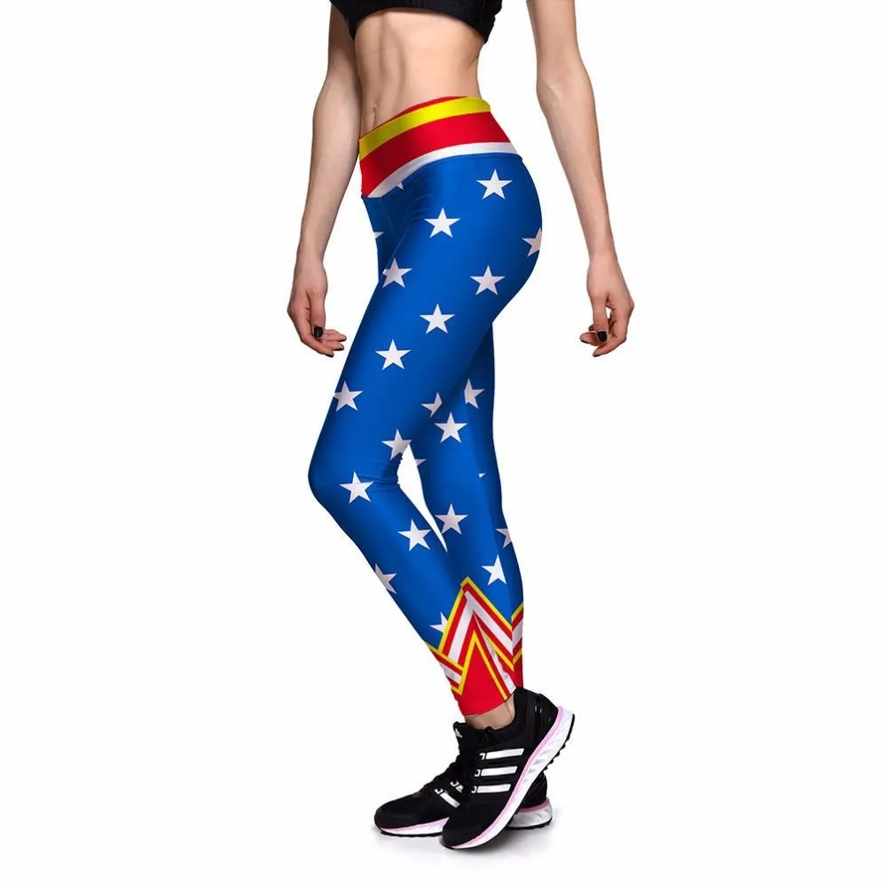 WONDER WOMAN Compression Leggings